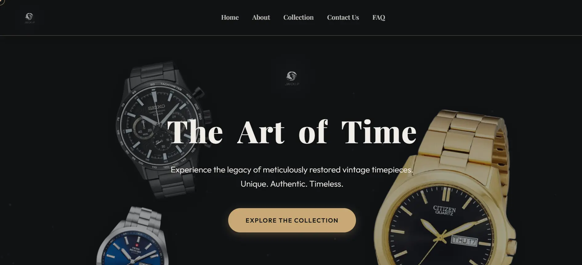 Screenshot of Project Artisan Collective